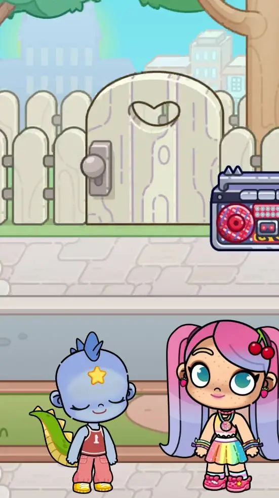 ai character: amiey & BS background