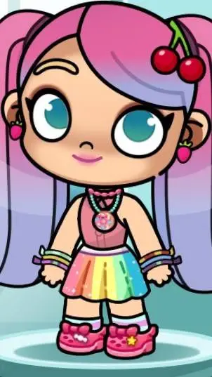 ai character: amiey background
