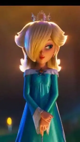 ai character: princess rosalina  background