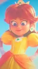 ai character: princess daisy background