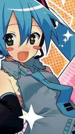 ai character: miku background