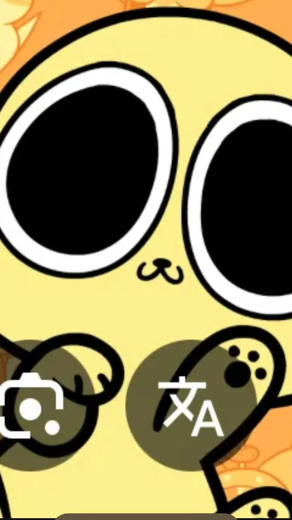 ai character: Chikn Nuggit background