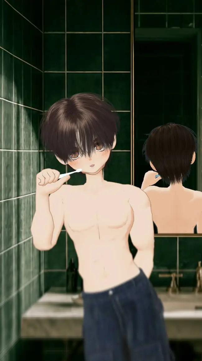 ai character: kairi okayasu  background