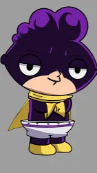 ai character: Mineta.  background