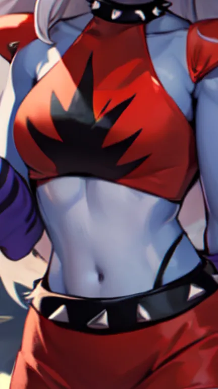 ai character: Wolf girl  background