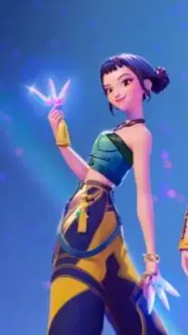 ai character: zoey background