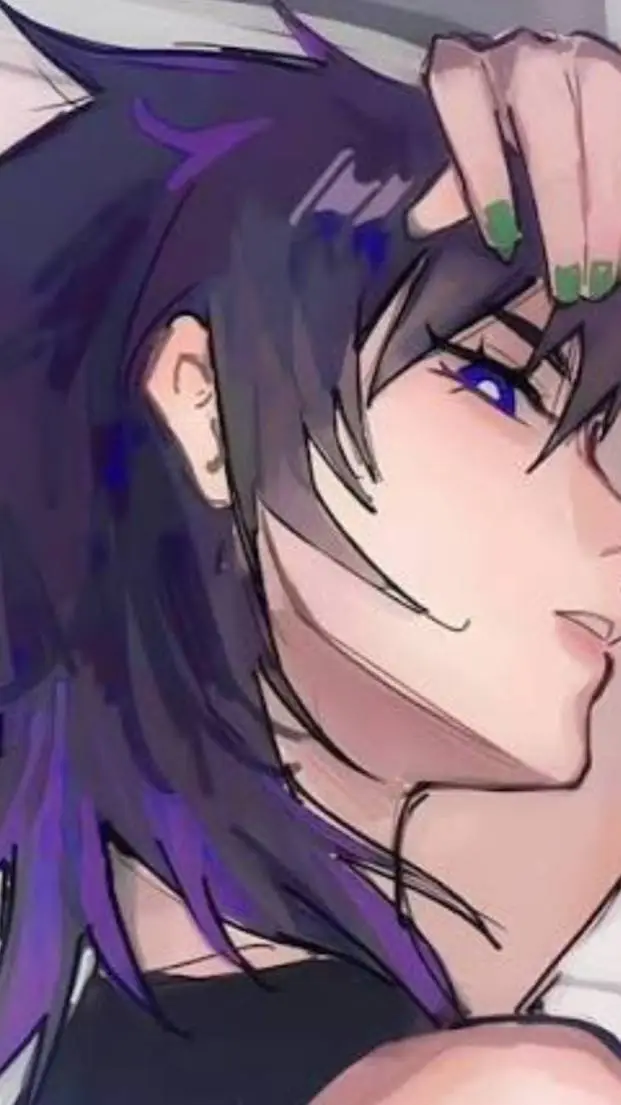 ai character: karasu fem  background