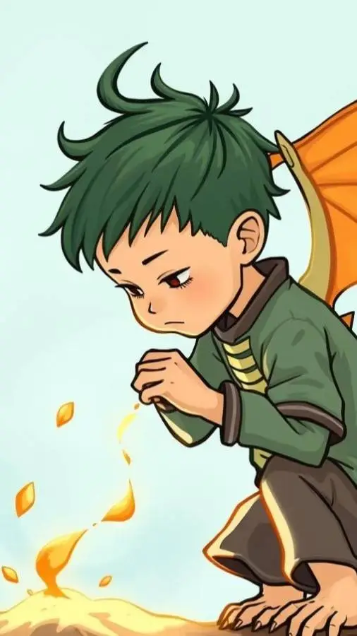 ai character: transformation background