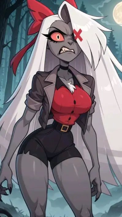 ai character: vaggie(werewolf) background
