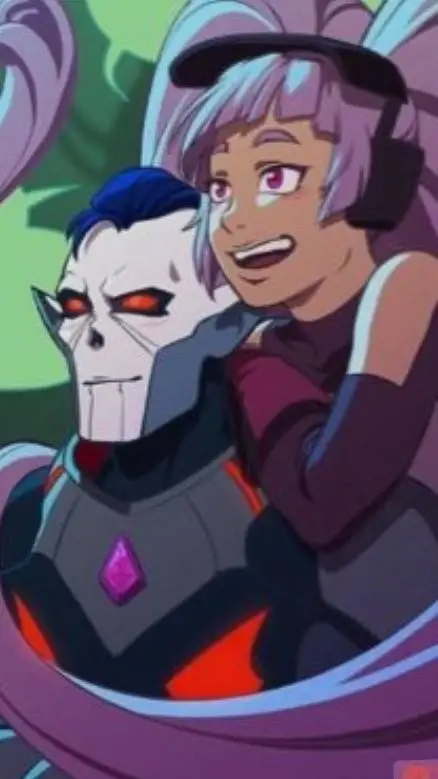 ai character: entrapta x hordak background