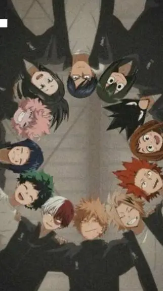 ai character: mha pigiama-party background