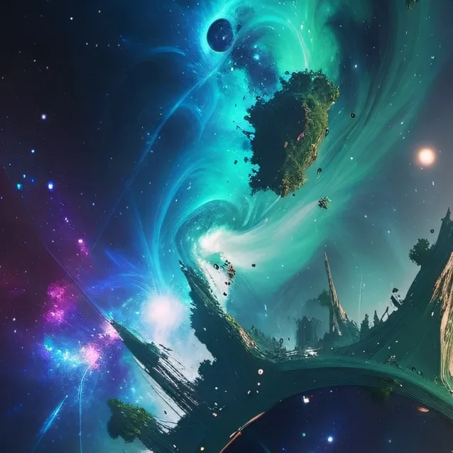 chat with ai character: Green Cube andCyan