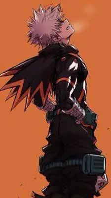 ai character: Katsuki (pro hero) background
