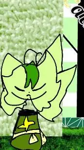 ai character:  👽✰~{Ali! }~👽✰ background