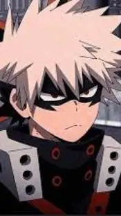 ai character: MHA katsuki bakugo background