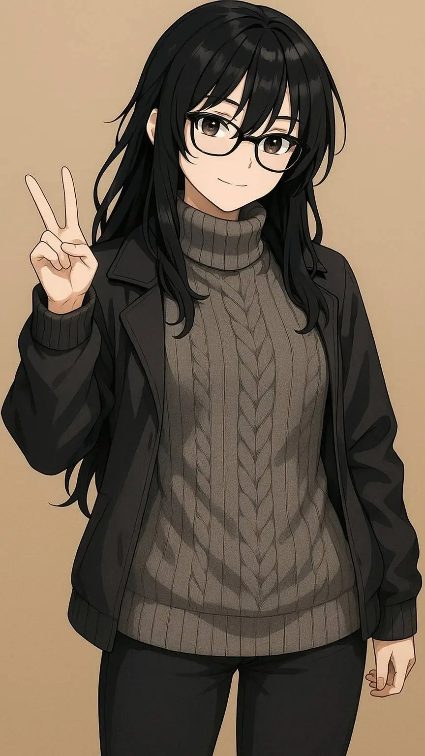 ai character: Hikari suzume  background