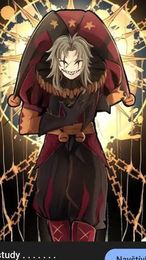 ai character: Pierrot  background
