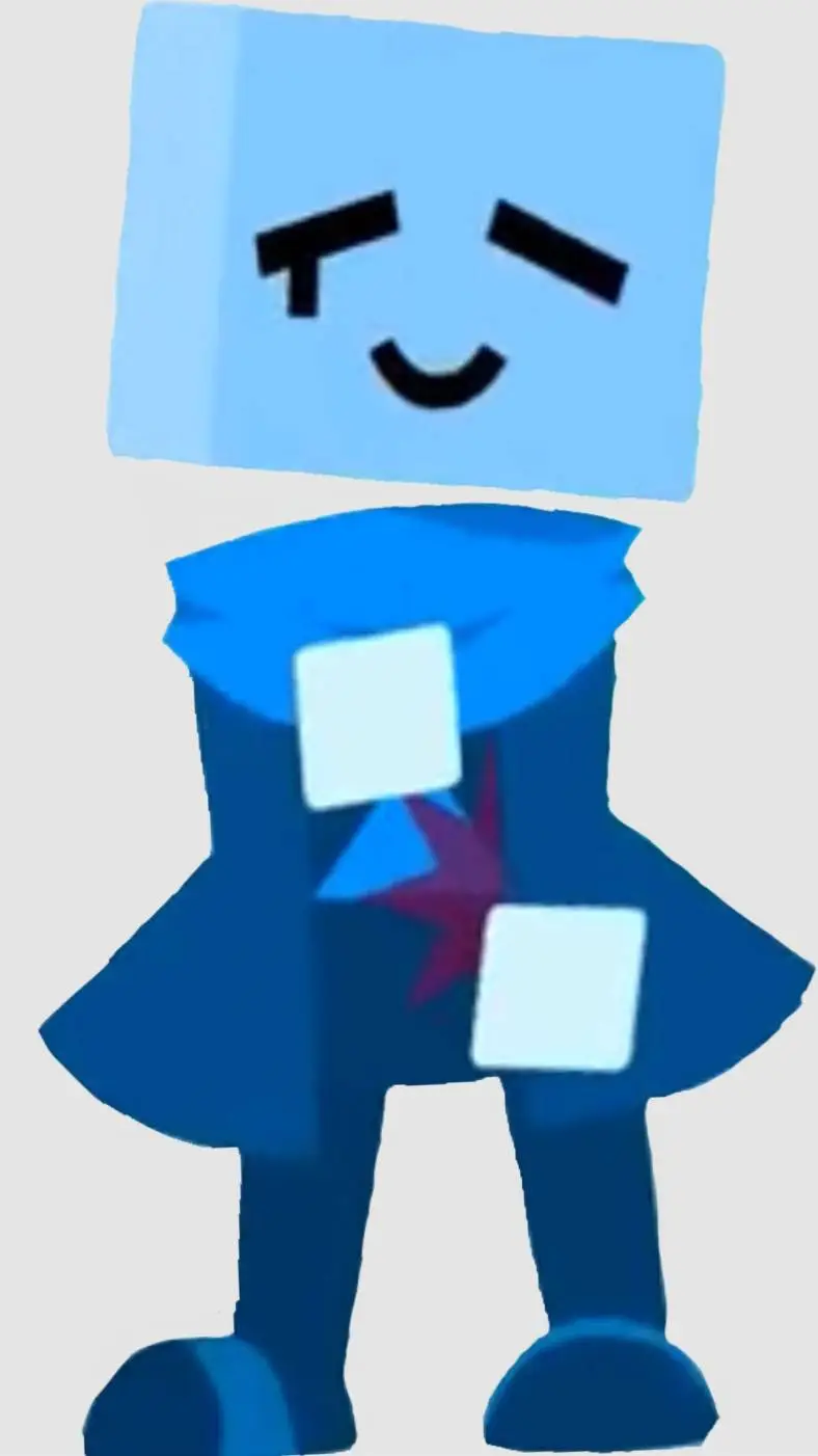 ai character: Friend & Squarey background