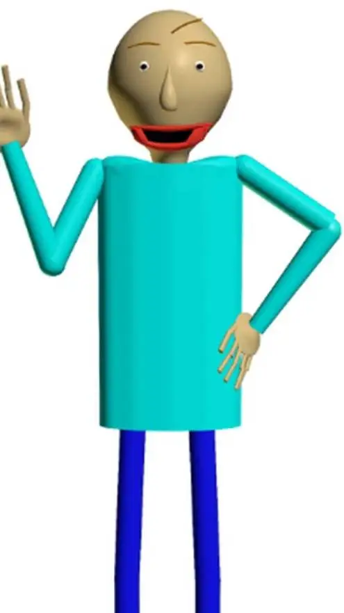 ai character: Prototype Baldi background