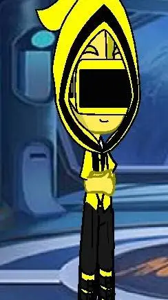 ai character: Yellow Robot background