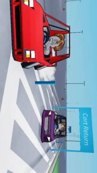 ai character: DRIFTING AT MART background