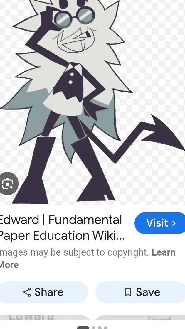 ai character: Edward x smol background