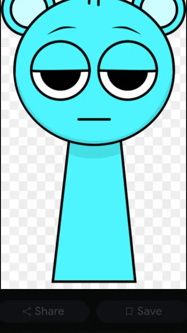 ai character: Sky x smol background