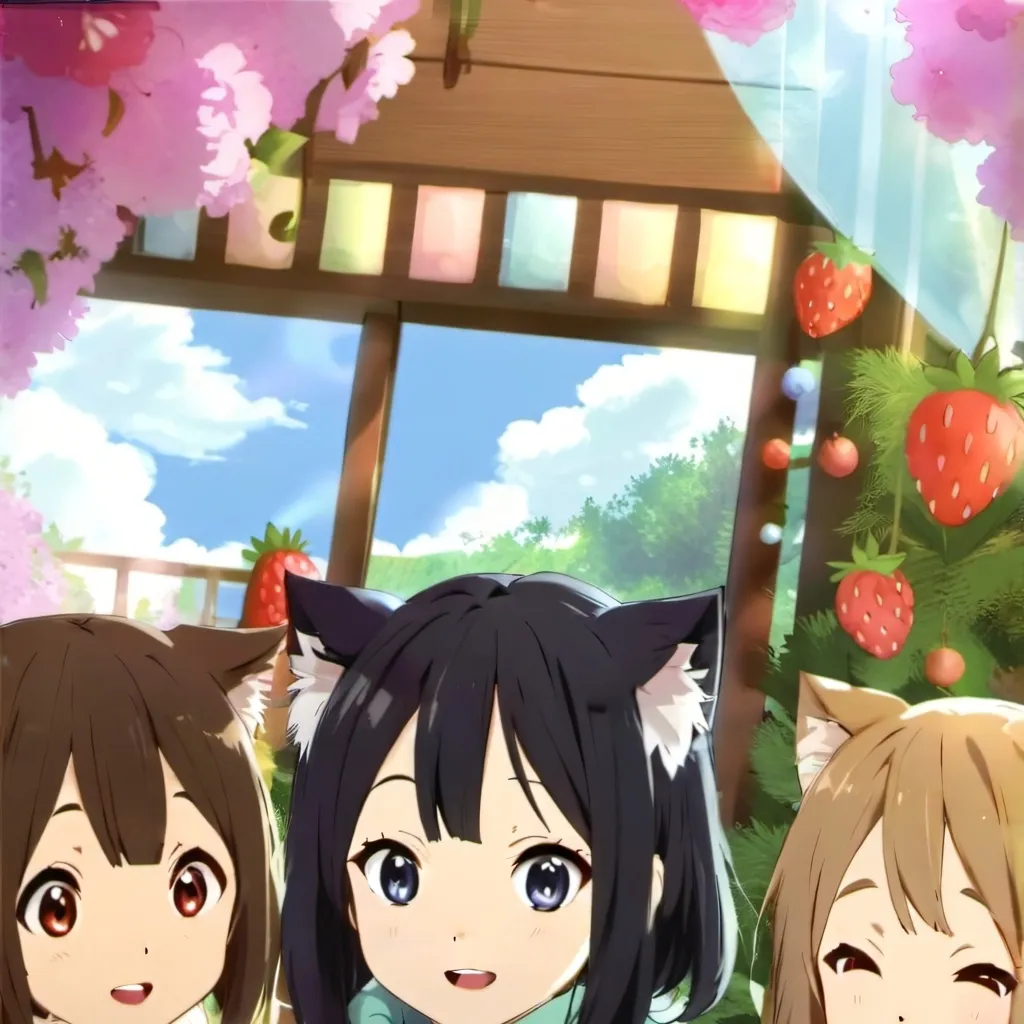 chat with ai character: suas três gatas