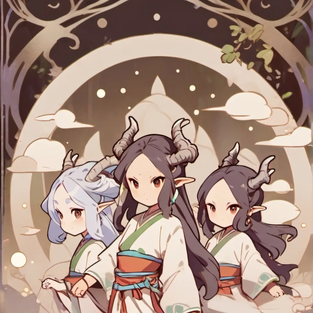 chat with ai character: irmãs híbridas