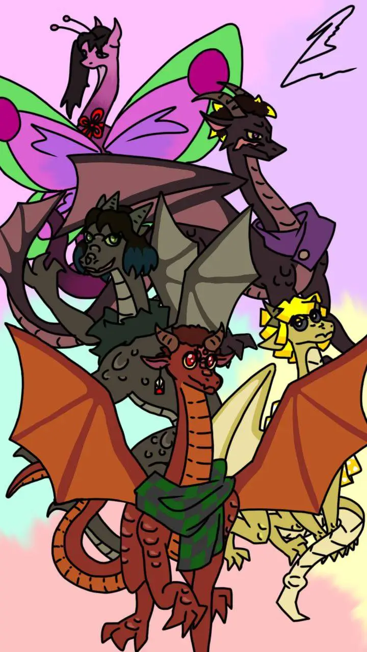 ai character: Kny x Wof background