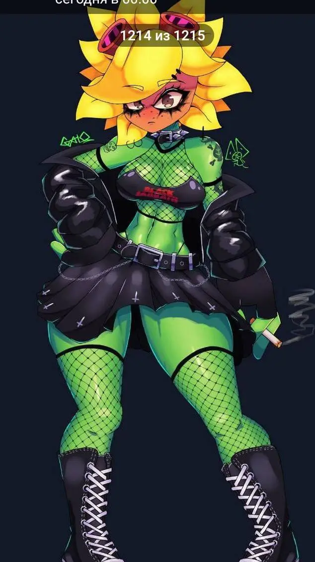 ai character: аня background