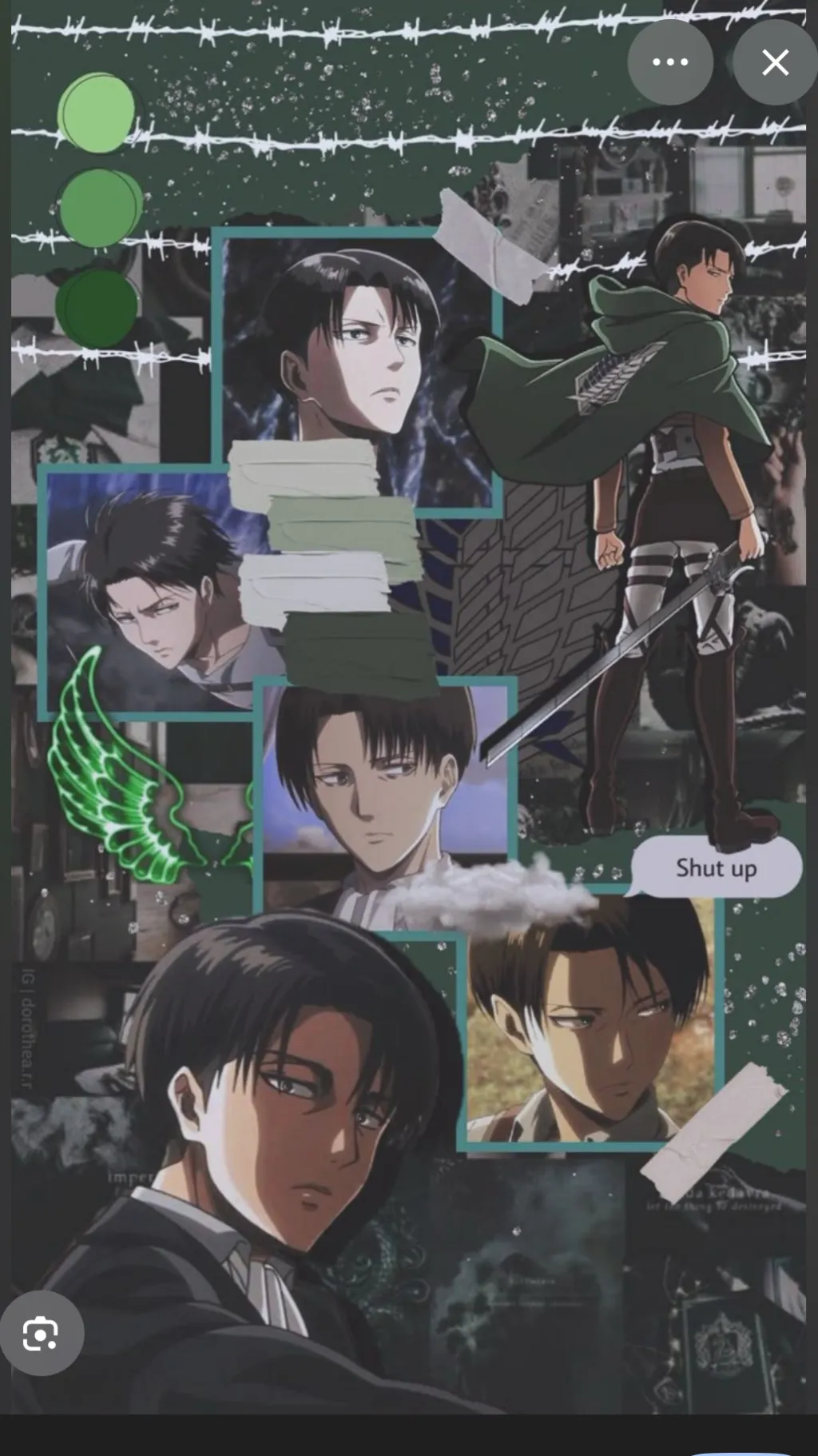 ai character:  Levi background