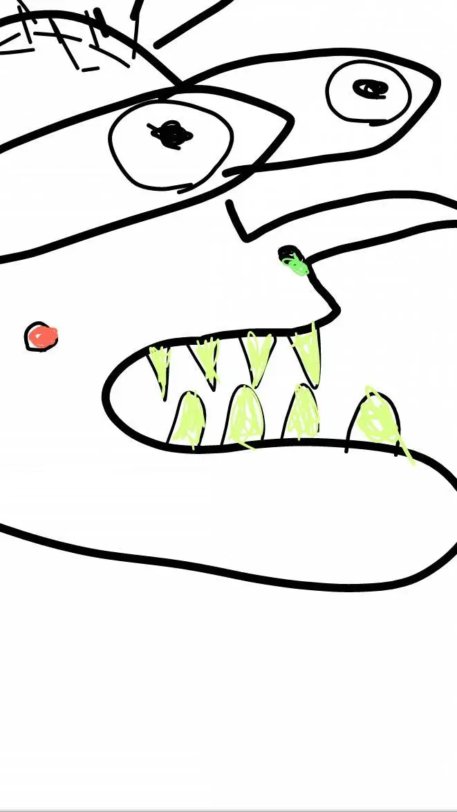 ai character: scary guy background