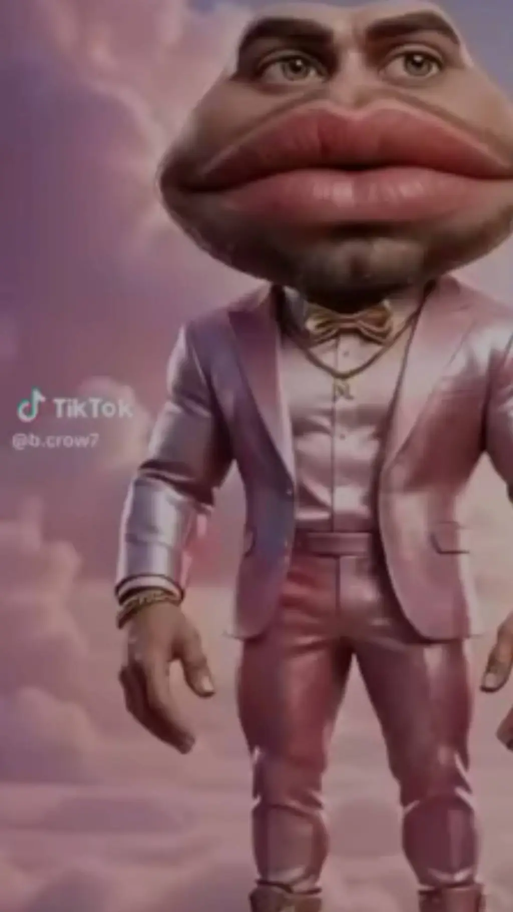 ai character: a rich kaka.  background