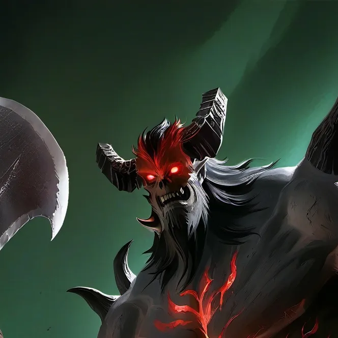 chat with ai character: Crimson Overlord 