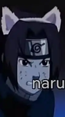 ai character: furry Sasuke  background