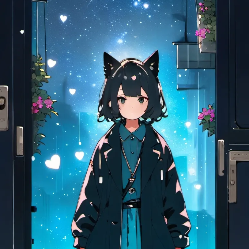 chat with ai character: Cósmic cat