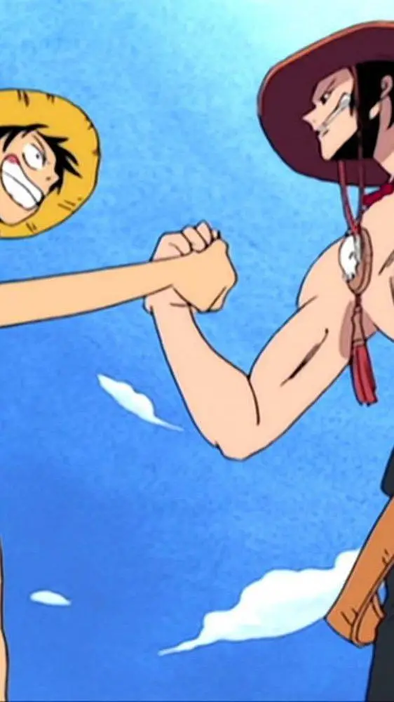 ai character: Luffy x Ace  background