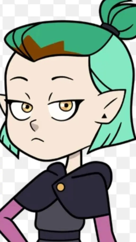ai character: amity❤️❤️ background