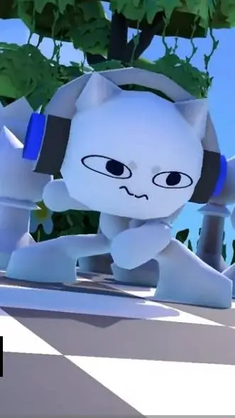 ai character: chess cat background