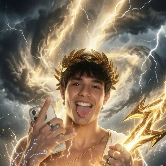 chat with ai character: Zeus