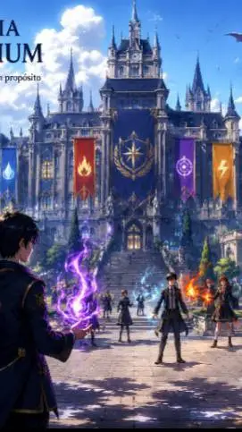 ai character: escuela de poderes background