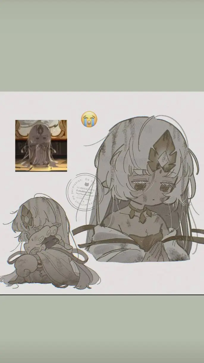 ai character: mystic flour background