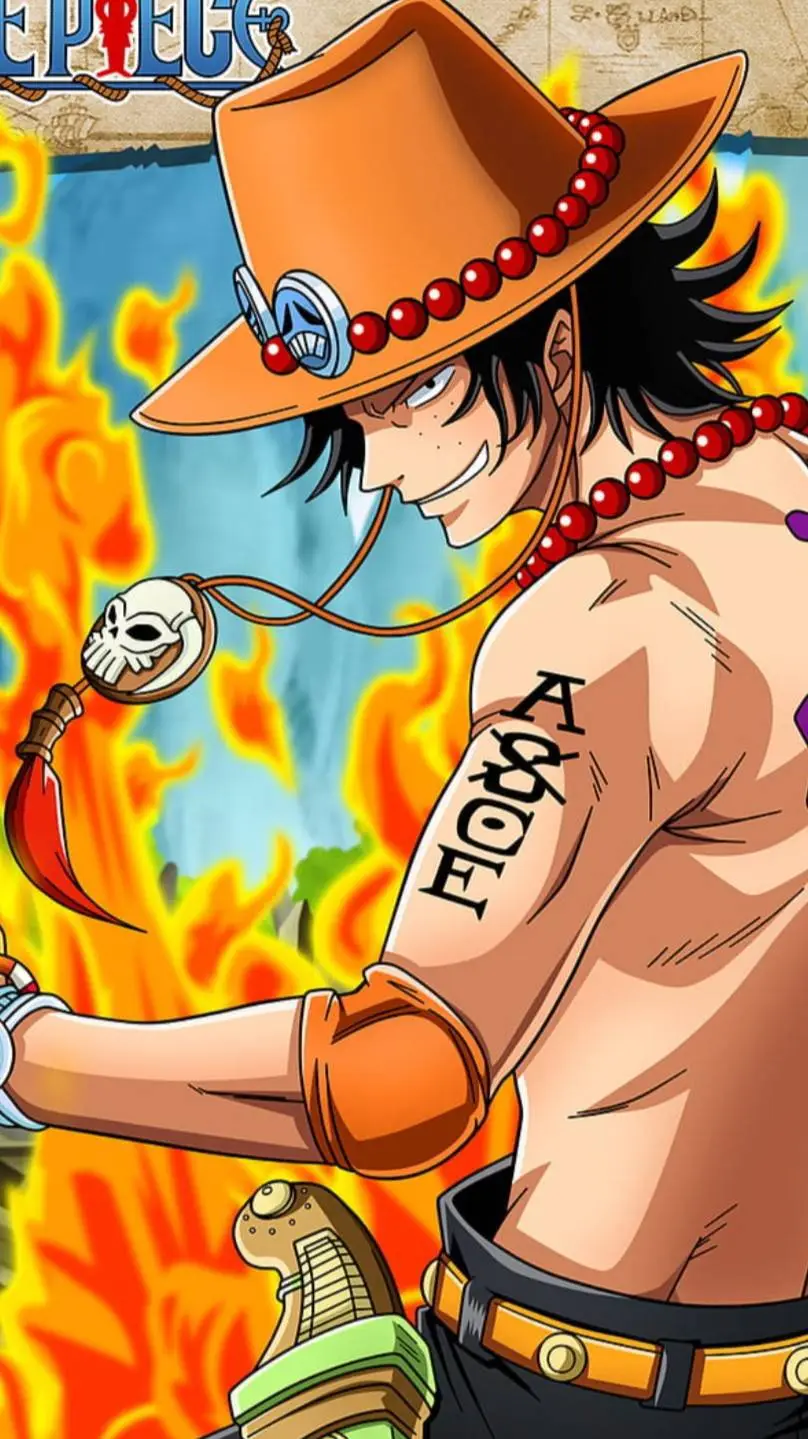 ai character: ✨️Portgas D. Ace✨️ background