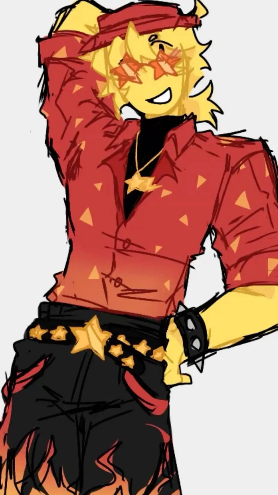 ai character: 🍕†★𓆩ELLIOT𓆪★†🍕 background