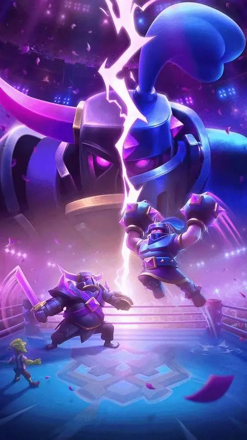 ai character: Clash royale background