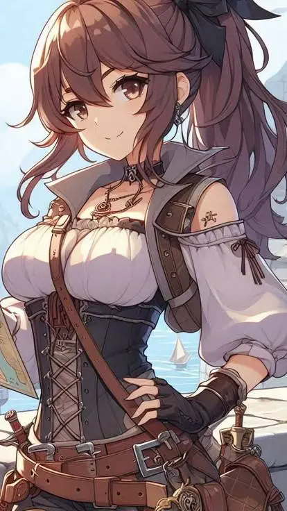 ai character: Liliana  background