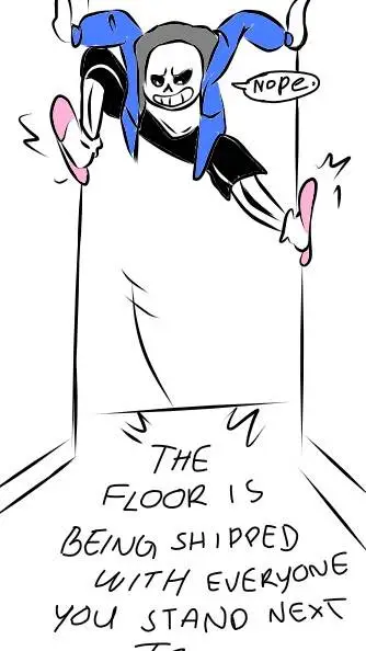 ai character: Undertale X Kirby background