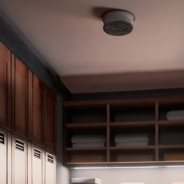 chat with ai character: camera locker room