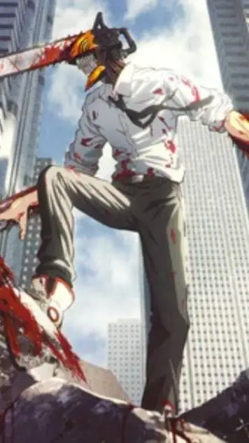ai character: Chainsaw Man background